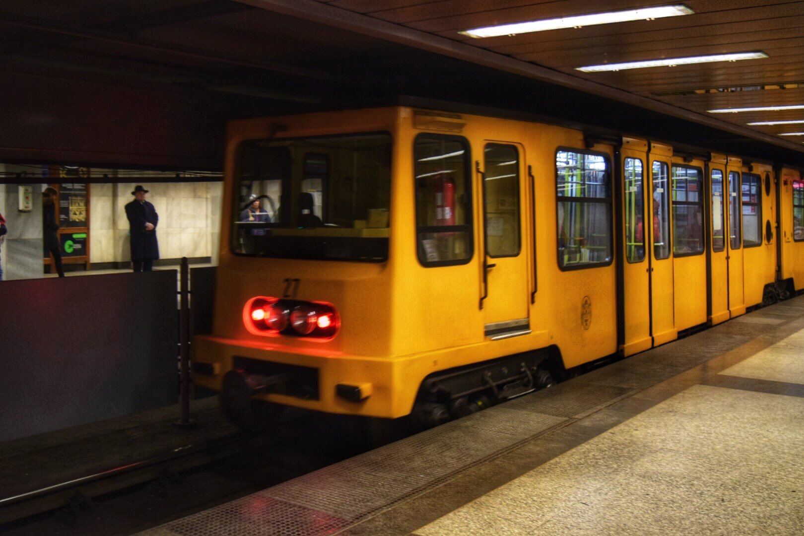 ブダペストの地下鉄1号線