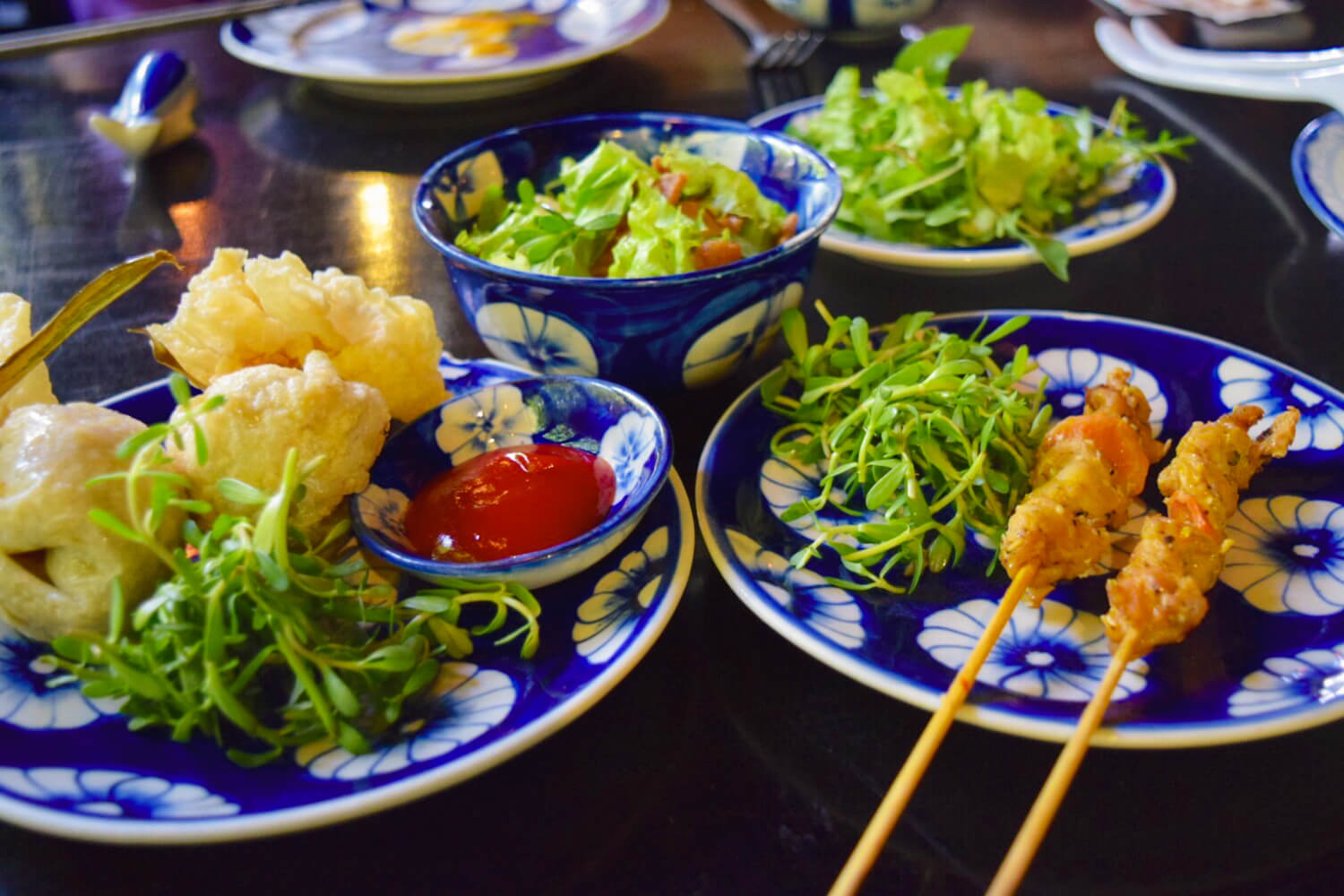 レストランの料理